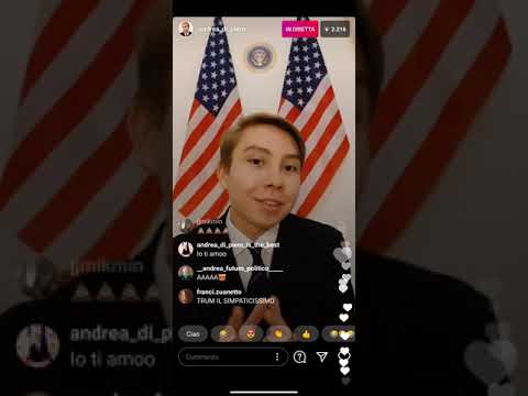 ANDREA DI PIERO CRITICA DONALD TRUMP