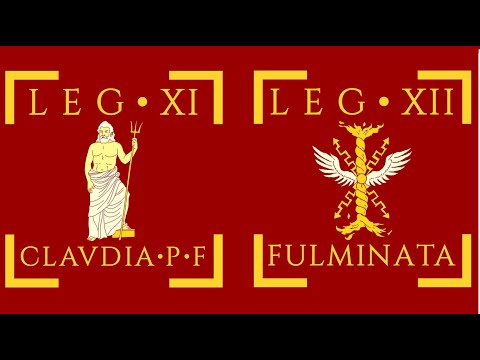 LEGIONES XI y XII: XI Claudia Pia Fidelis y XII Fulminata