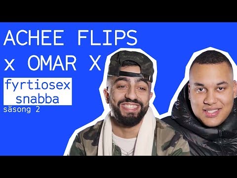 matte eller caliste? | fyrtiosexsnabba med achee flips & omar x