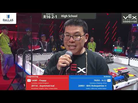 2023 VEX Robotics World Championship- VRC HS Dome: R16 2-1