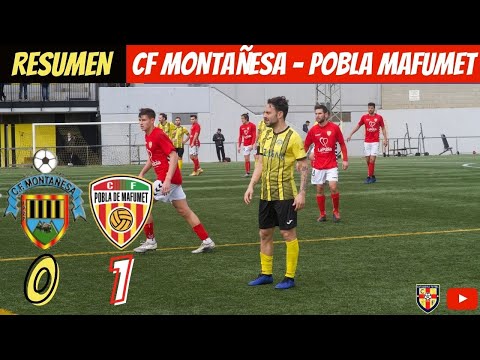 CF MONTAÑESA 0 - POBLA MAFUMET 1 I 3ª DIVISIÓN I GRUP 5A I JORNADA 17 I CATALUNYA FUTBOL