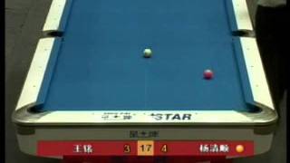 preview picture of video 'Yang Ching-Shun (楊清順) vs Wang Ming (王銘), Rack 07-10'