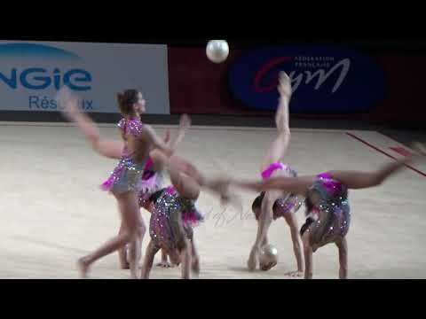 ITALY 3 balls 2 ropes - 2017 Thiais EF