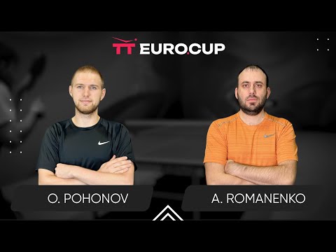 08:15 Oleksandr Pohonov - Andrii Romanenko 03.09.2025 TT Euro.Cup Ukraine Master. TABLE 3