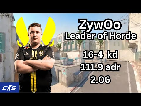 ZywOo vs Heroic Dallas 2024 Playoffs POV with Timestamps⏱️ - map Dust 2