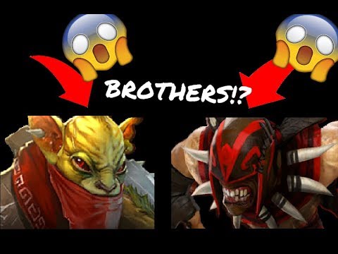 Bloodseeker and Bounty Hunter are Brothers!???