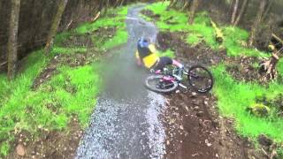 preview picture of video 'Carron valley MTB Trails.  GoPro Hero2'