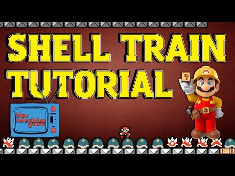 Super Mario Maker Tips & Tricks - Shell Train Tutorial