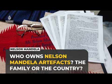 Who owns Nelson Mandela’s legacy? South African court battle over his artefacts