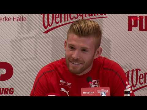 15. Spieltag: TSV 1860 München - Hallescher FC | Pressekonferenz vor dem Spiel