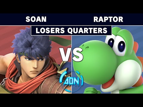 AON Ultimate 62 - Raptor (Yoshi) vs Soan (Ike) Losers Quarterfinals - Smash Ultimate