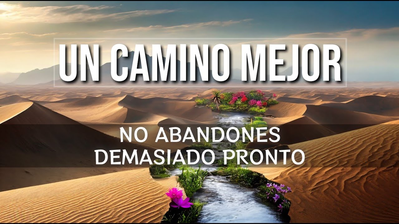 NO ABANDONES DEMASIADO PRONTO