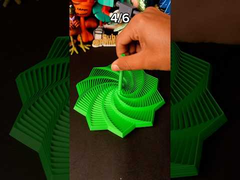 6 Satisfying 3D-Printed Fidget Toys in 60 Seconds! #3dprinting #fidgettoy #satisfying