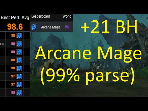 [Arcane Mage S2 M+] 21 BH Tyran (COMMENTARY)