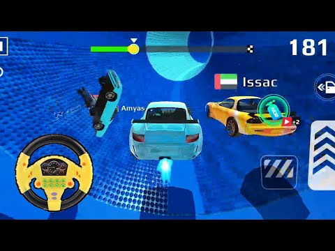 Impossible Crazy Cars Mega Ramp Car Stunts Racing Drive Simulator Games Android Gameplay P134