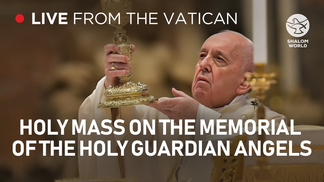 Holy Mass on the Memorial of the Holy Guardian Angels | Live from the Vatican | Shalom World