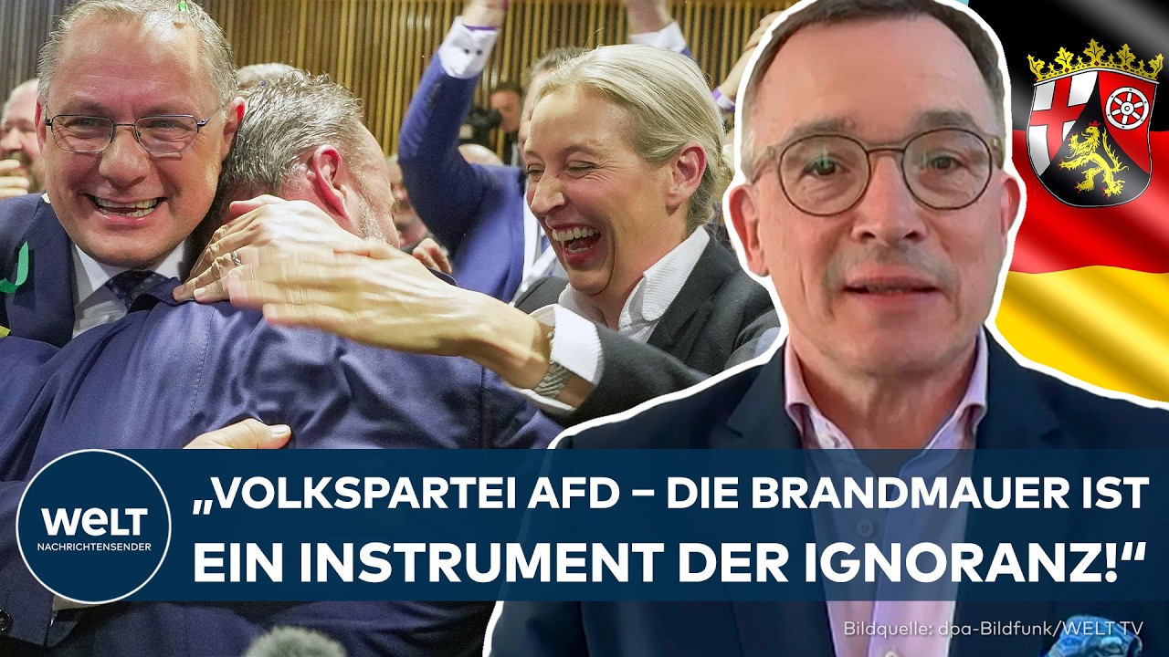 WAHLERFOLGE DER AFD: „Diese AfD wird so schnell nicht mehr verschwinden!“ – Zeithistoriker Rödder