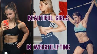 HOT AND BEAUTIFUL GIRLS IN WEIGHTLIFTING/PART 1