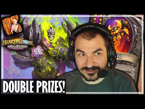 DOUBLE PRIZES IS SO OP! - Hearthstone Battlegrounds