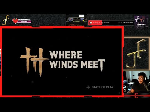 Where Winds Meet Gameplay Trailer Reaction | SONY STATE OF PLAY