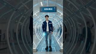 Flughafen 2050: Reisen nur mit der Hand 🖐️✈️