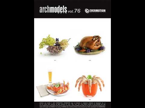 [Download] Evermotion – Archmodels vol. 076 : food