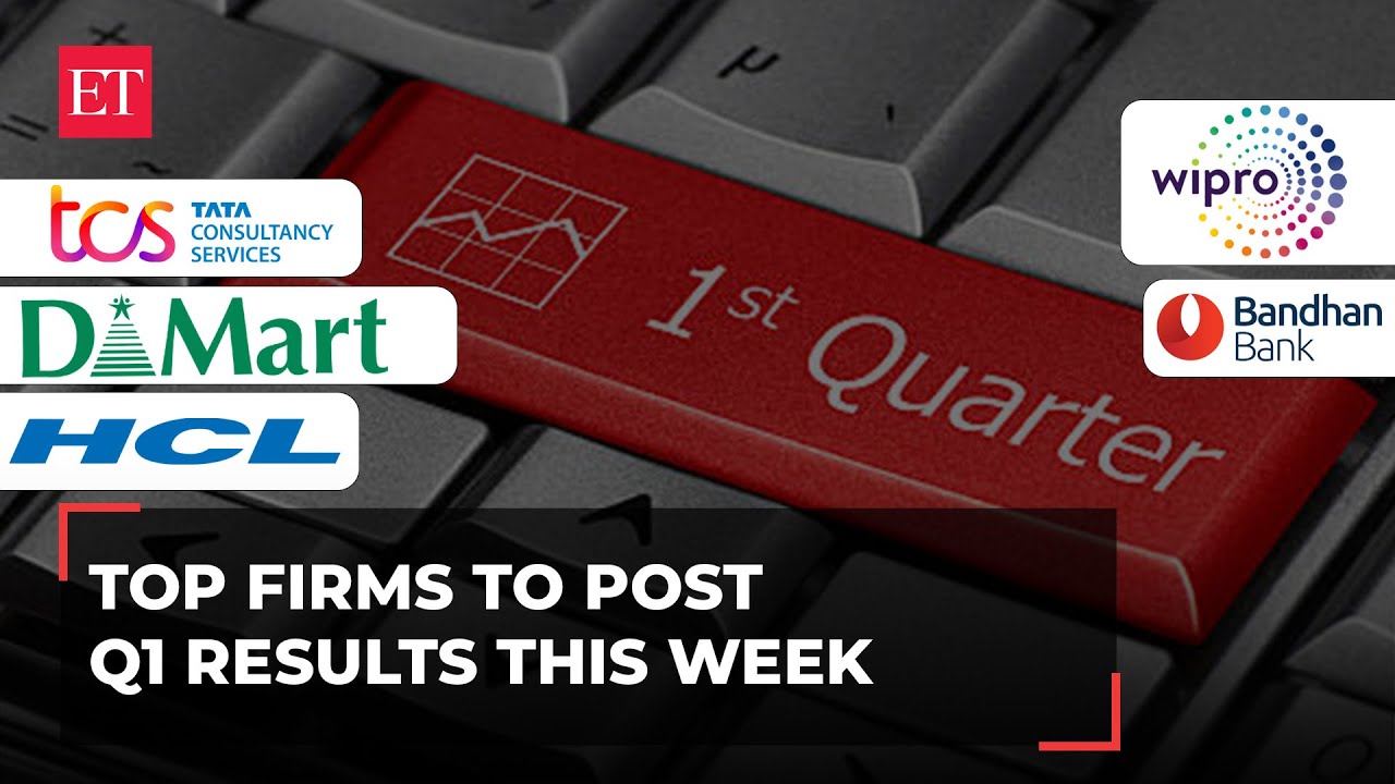 TCS, Wipro among key companies to post Q1 results this week
