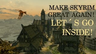 Overhaul boring SKYRIM SE interiors: Snazzy Furniture and Clutter!