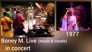 BONEY M. ➡️LIVE (vocals &amp; music)⬅️   Full 1977 Love for Sale concert    Full Sound edition    480 p.