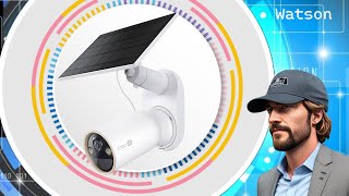 TP-Link Tapo MagCam 4K Solar - Crystal-clear 4K UHD w/ Enhanced Sharpness, 24/7 Continuous Capture