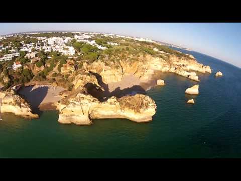 Alvor Beach flight September 2024 in 4K