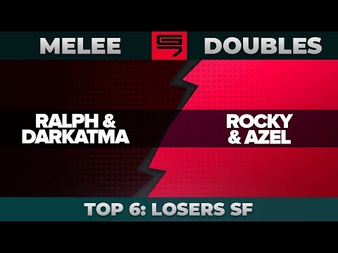Ralph/Darkatma vs Rocky/Azel - Top 6 Losers Semifinals: Melee Doubles - Genesis 7