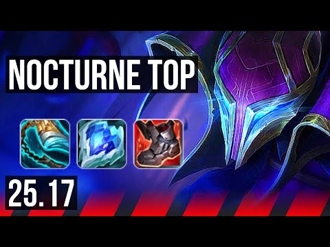 NOCTURNE vs IRELIA (TOP) | 5/1/7, 1100+ games | KR Challenger | 25.17