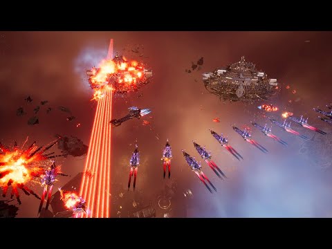 Mega Mod 2020: Daemonic Infestation vs 6 Astartes Titans! - Battlefleet Gothic Armada 2
