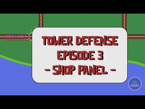 Tower Defense in GameMaker Studio 2.3 - Episode 3 - Shop Panel