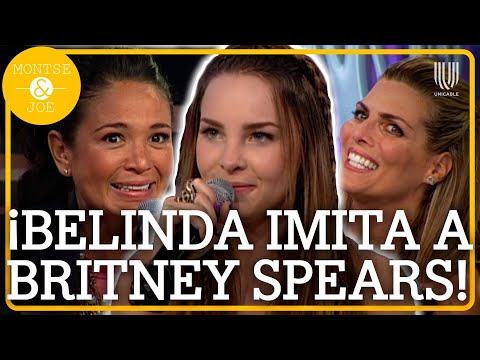 ¡Cómo nunca la viste! Belinda reta a Yolanda Andrade a una batalla de "sapitos" | Montse y Joe