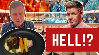 I Review GORDON RAMSAY'S HELL'S KITCHEN RESTAURANT!