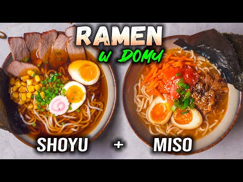 Jak zrobić RAMEN w domu - Dokładny przepis od A do Z na Shoyu i Miso Ramen