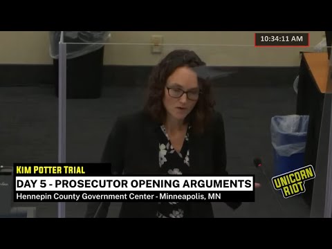 Kim Potter Trial - Day 5 - Opening Statements