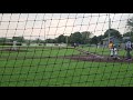 Eli Horner-stand up triple, off the outfield fence