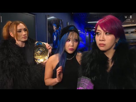 Becky Lynch, Kairi Sane & Asuka Backstage: Raw January 26 2026