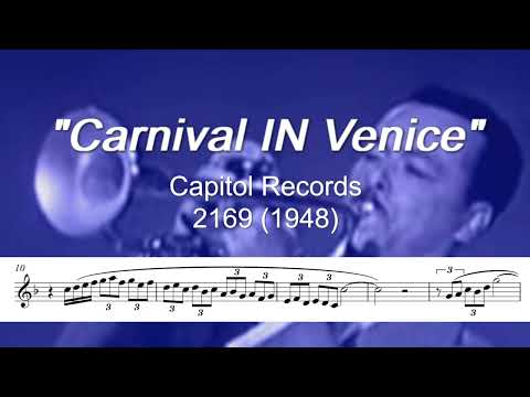 Rafael Mendez, Trumpet: "Carnival IN Venice" - Great Mendez Virtuoso Passages in This Vocal Track!