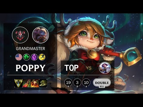 Poppy Top vs Fiora - NA Grandmaster Patch 10.20