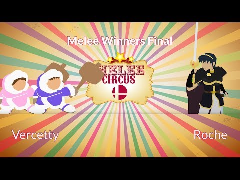 Melee Circus: Vercetty (Ice Climbers, C. Falcon) vs Roche (Marth, Peach) - Winners Final