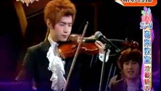 110618 SJ-M: Henry solo Intro violin + 《Julia》 @ Variety Big Brother 《 綜藝大哥大》