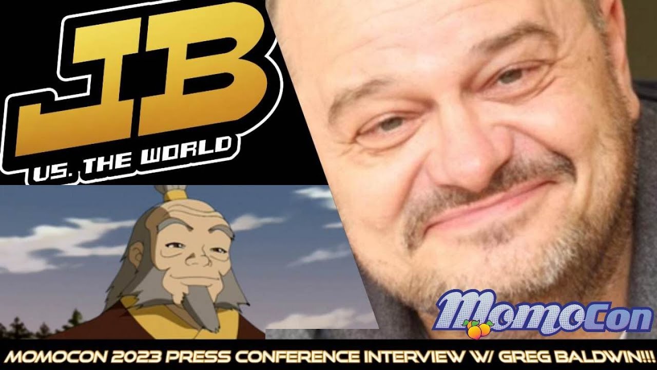 Momocon 2023 Press Conference Interview w/Voice Actor Greg Baldwin! #Avatar #TMNT #Iroh #Momocon