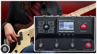 Video thumbnail for THE NEW KING of AFFORDABLE MULTI FX PEDALS - Zoom B2 FOUR by BassTheWorld.com
