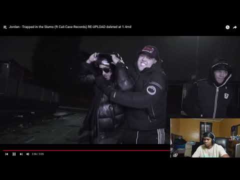 UK Rap Jordan - Trapped In The Slums American Reaction