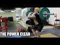 HOW TO POWER CLEAN For Strength Size Athleticism