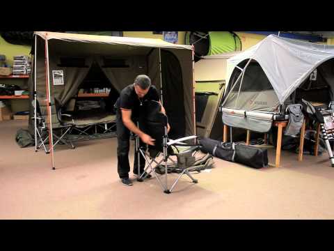 OZTENT King Kokoda Chair - How To Set Up